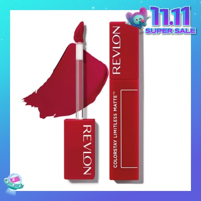 REVLON Colorstay Limitless Matte Liquid Lipstick 011 Fire Off 1s
