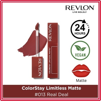 REVLON ColorStay Limitless Matte™ Liquid Lipstick #013 Real Deal 1s