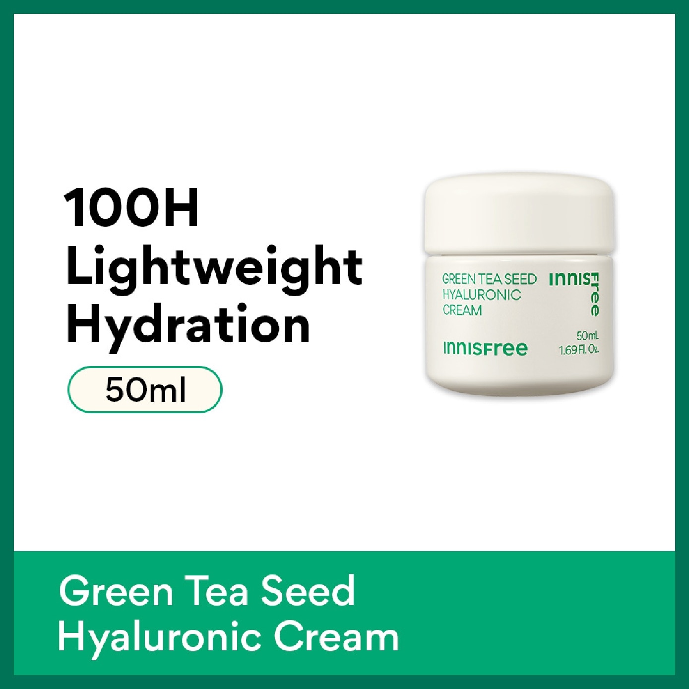Green Tea Seed Hyaluronic Cream 50ml