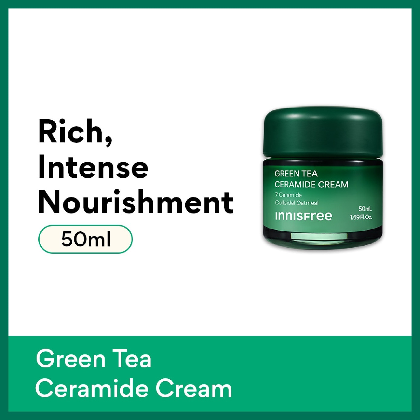 Green Tea Ceramide Cream 50ml