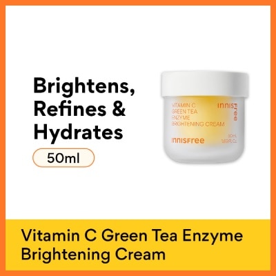 INNISFREE - Vitamin C Green Tea Enzyme Brightening Cream 50ml