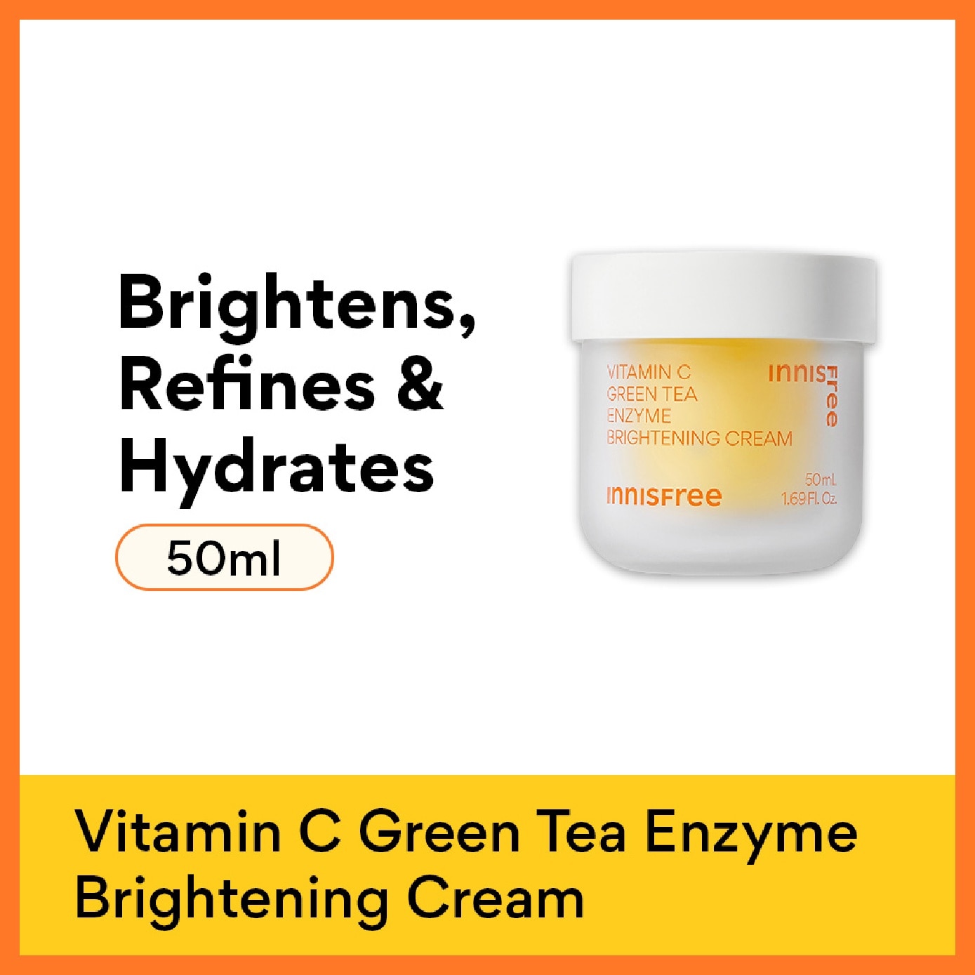 Vitamin C Green Tea Enzyme Brightening Cream 50ml