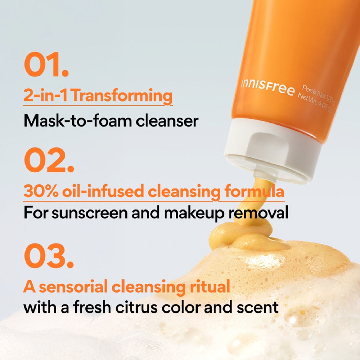 Vitamin C Brightening Mask-to-foam 120g