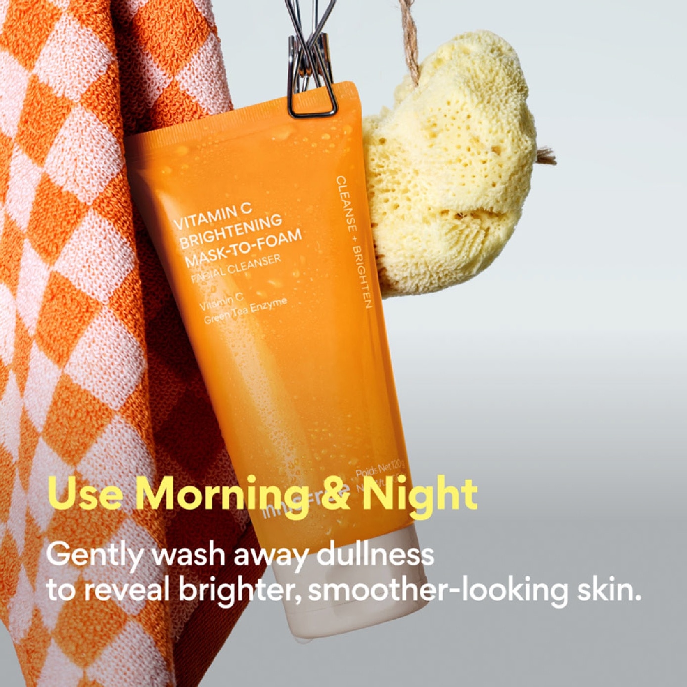 Vitamin C Brightening Mask-to-foam 120g