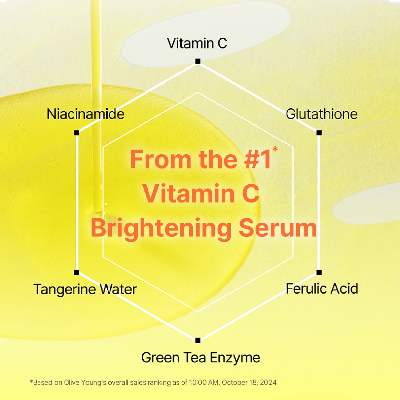 Vitamin C Green Tea Enzyme Brightening Serum Gel Mask 25ml