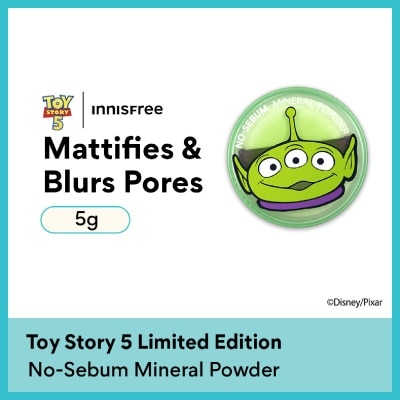 INNISFREE - X Toy Story 5 No-sebum Mineral Powder Alien 5g