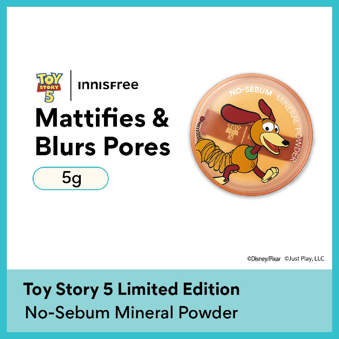 X Toy Story 5 No-sebum Mineral Powder Slinky 5g