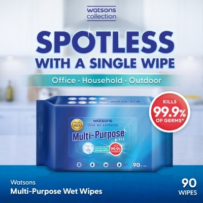 WATSONS - Multi-Purpose Wet Wipes 90s image