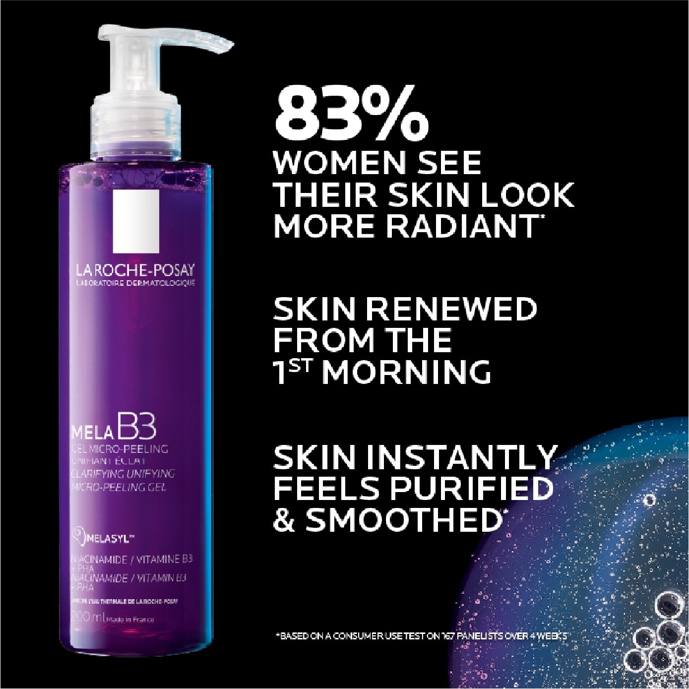 Anti-Dark Spot Care Routine Kit consists Mela B3 Cleanser 200ml + Mela B3 Serum 30ml