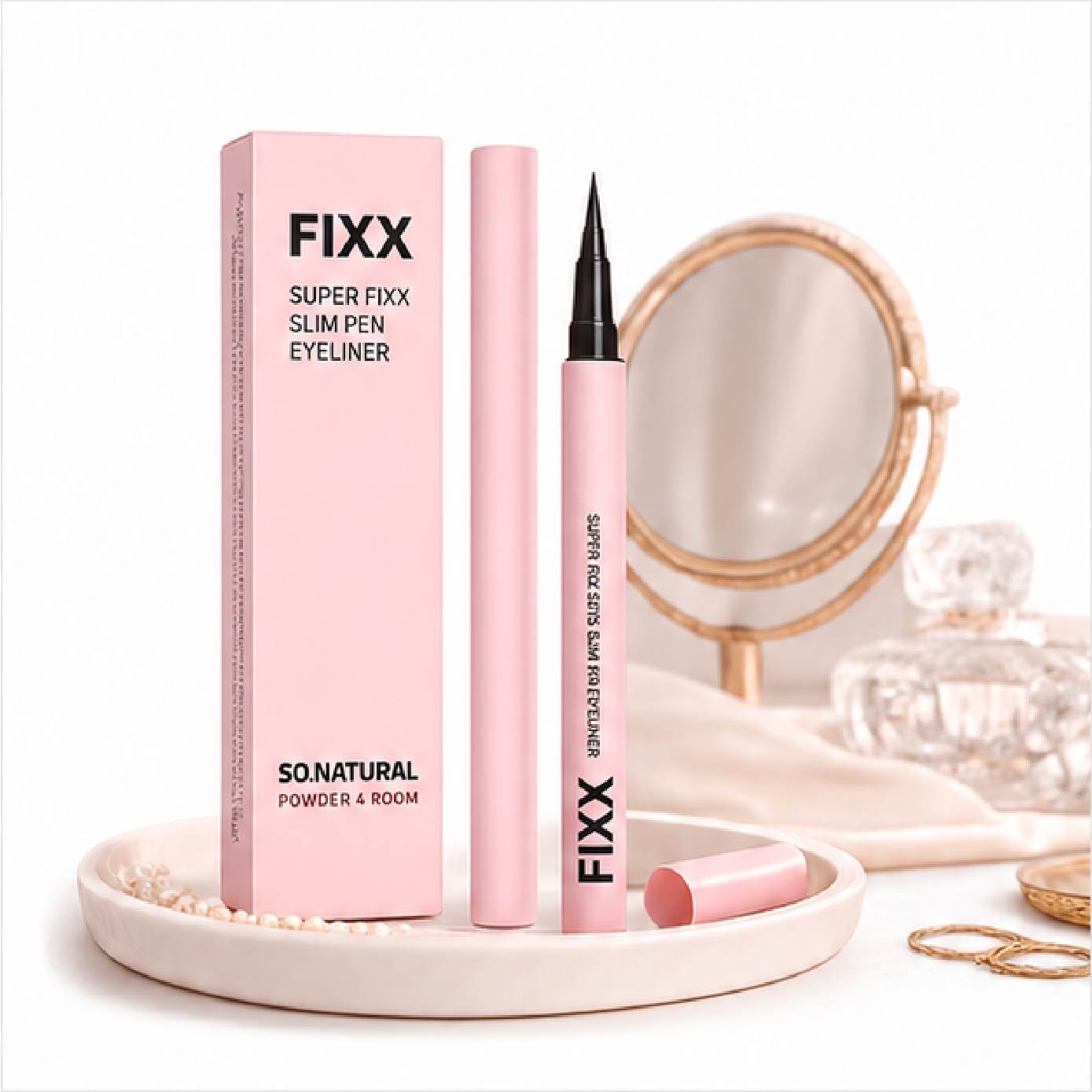 Fixx Pen Eyeliner Mocha Black 1s