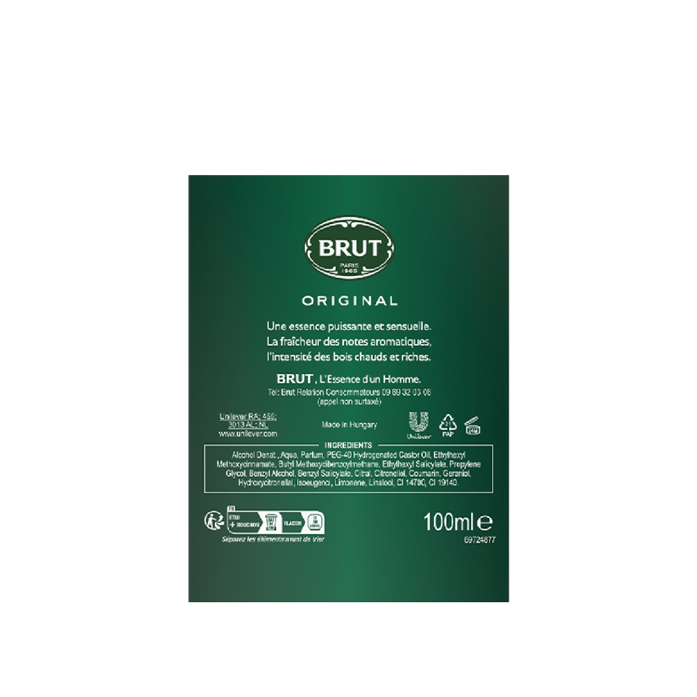 Eau De Toilette Original Spray 100ml image