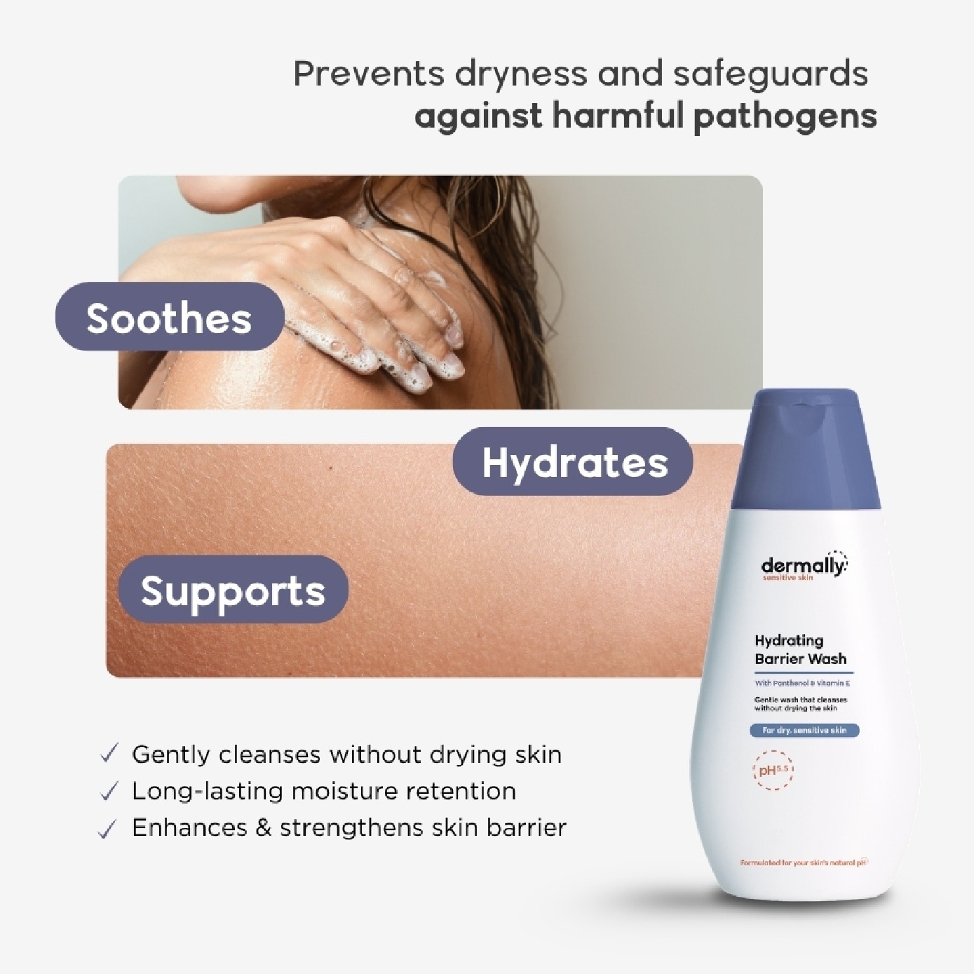 Sensitive Skin Hydrating Barrier Wash 200ml