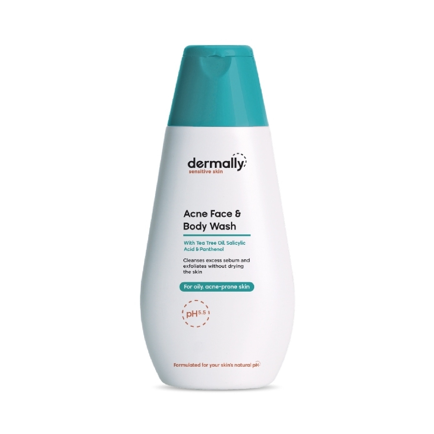 Sensitive Skin Acne Face & Body Wash 200ml