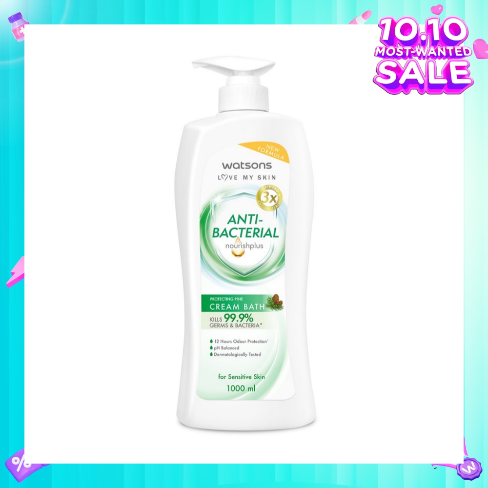 Anti-Bacterial Protecting Pine Cream Bath (For Sensitive Skin) 1000ml