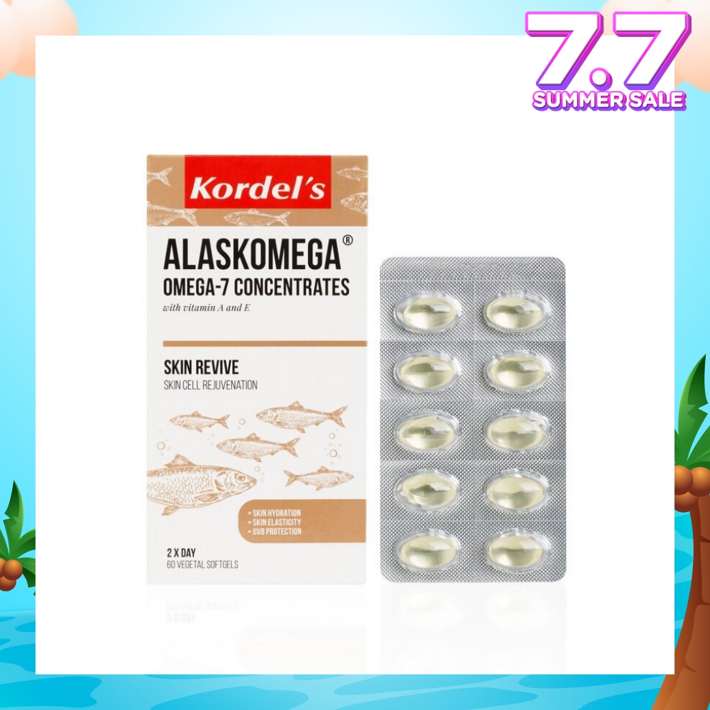 AlaskOmega® Omega-7 Concentrates 60s