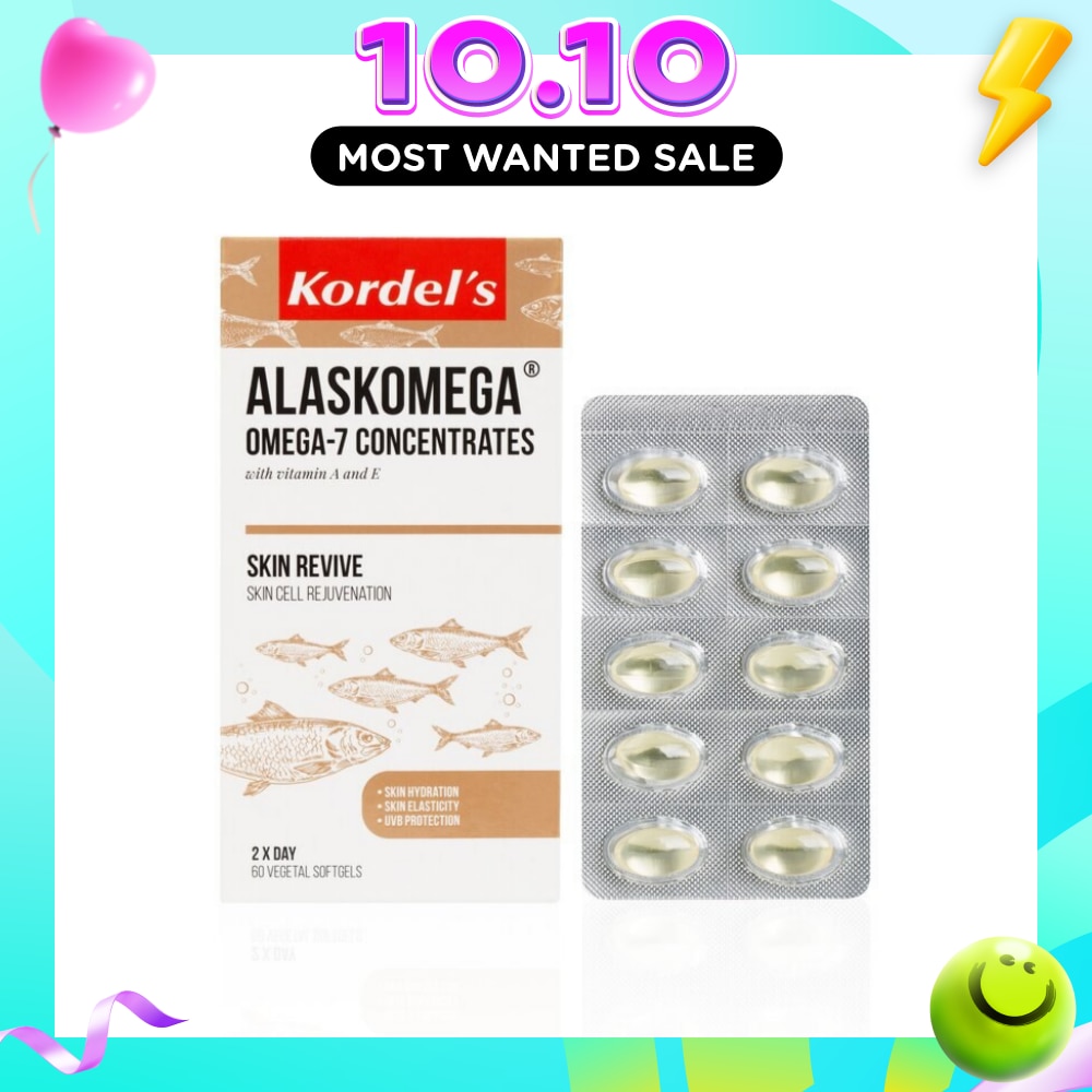AlaskOmega® Omega 7 Concentrates 60s (Expiry: Jan`2027) image