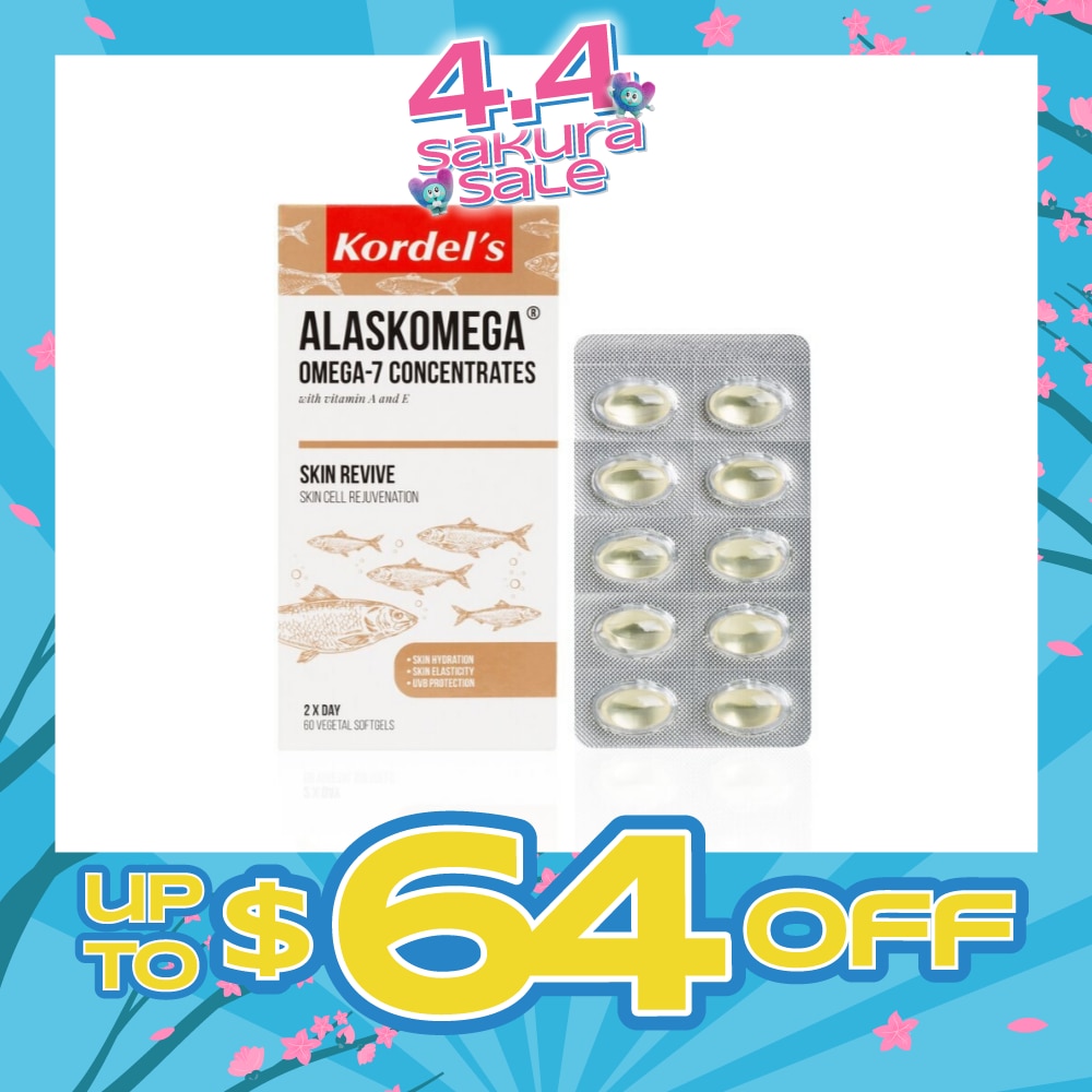 AlaskOmega® Omega-7 Concentrates 60s