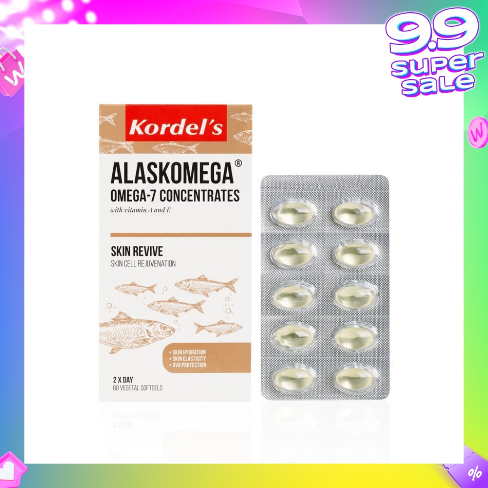 AlaskOmega® Omega-7 Concentrates 60s