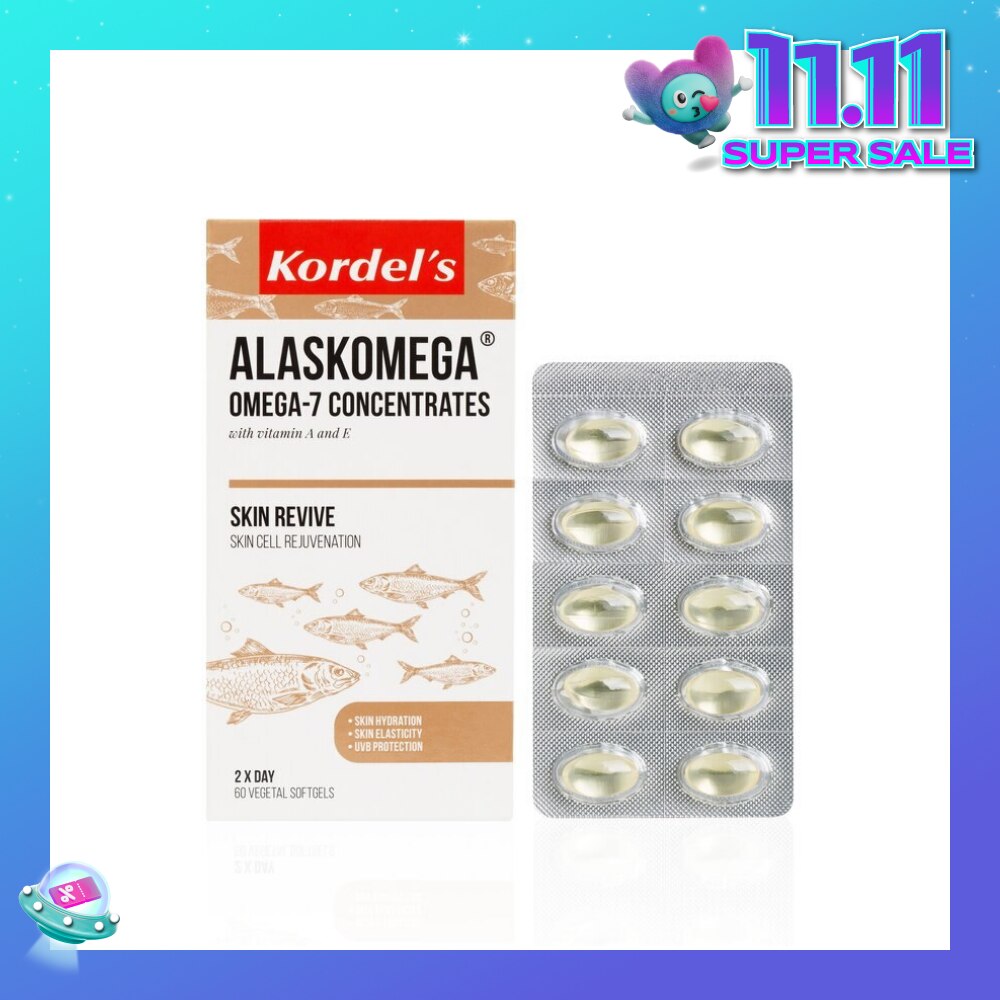 AlaskOmega® Omega-7 Concentrates 60s