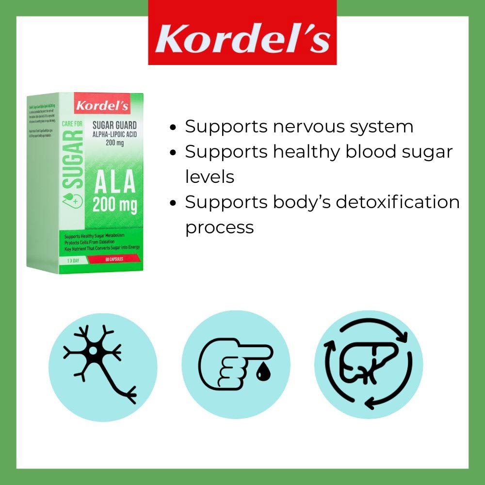 Sugar Guard Alpha Lipoic Acid 200mg 60s image