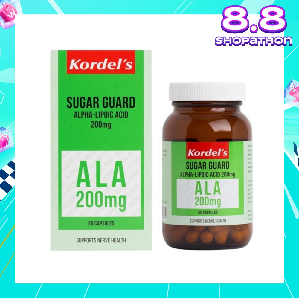Sugar Guard Alpha Lipoic Acid 200mg 60s