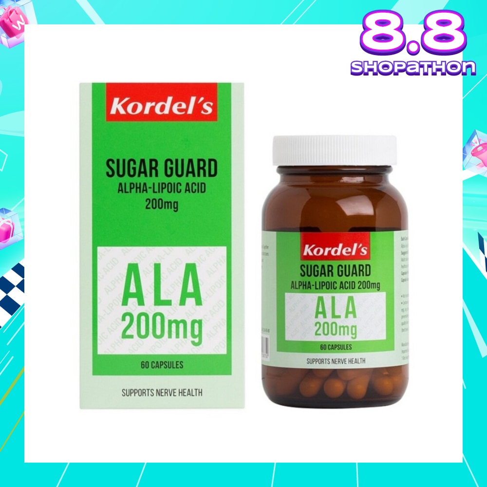Sugar Guard Alpha Lipoic Acid 200mg 60s