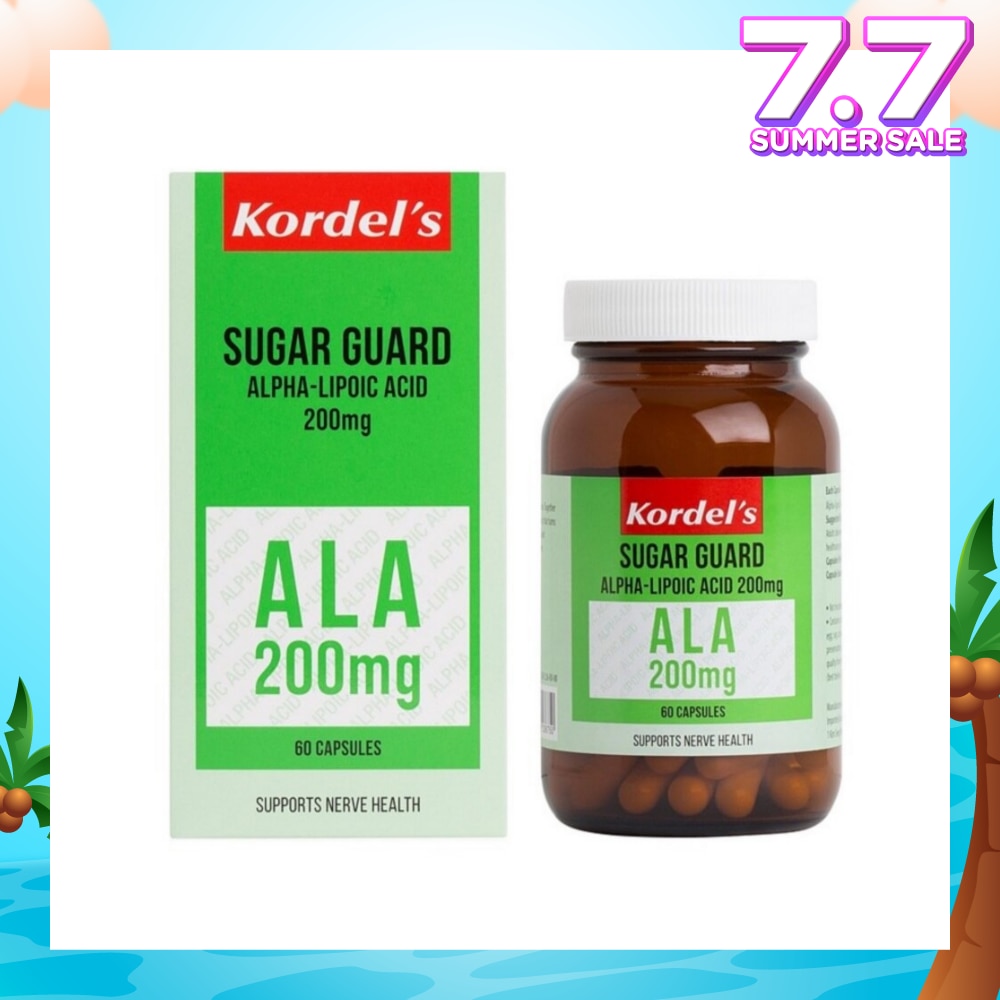 Sugar Guard Alpha Lipoic Acid 200mg 60s