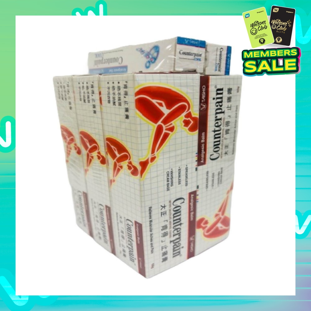 Analgesic Balm 60g x 6s & Cool Gel 5g x 2s
