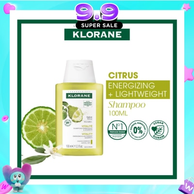 KLORANE - Vitality Energising & Lightweight Citrus Shampoo 100ml image