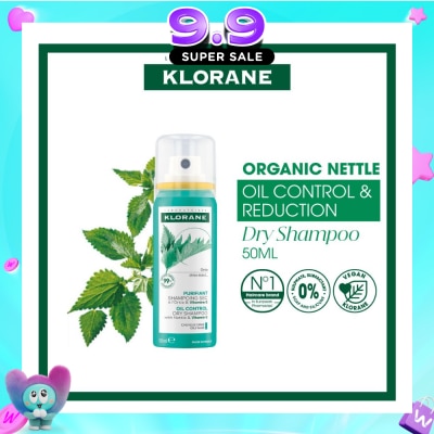 KLORANE - Oil Control & Reduction Dry Shampoo 50ml image