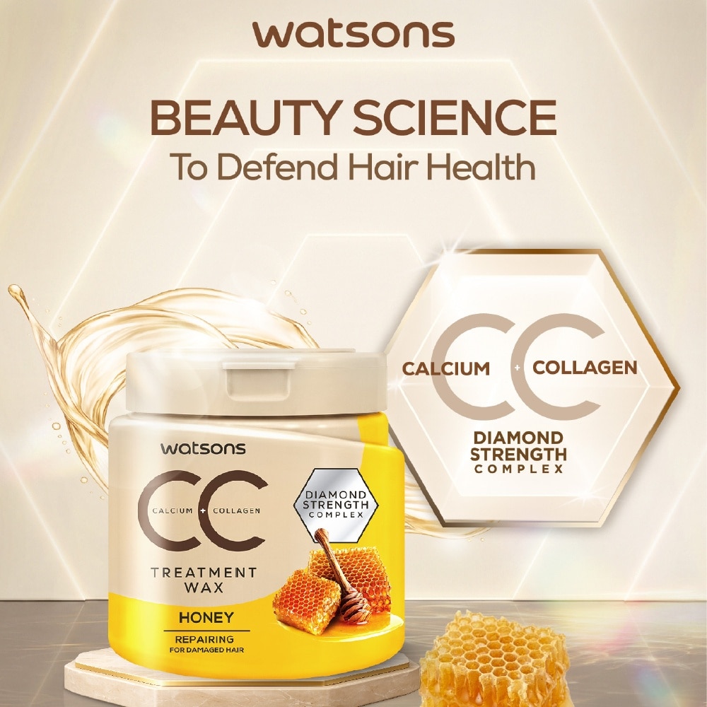 Calcium + Collagen Repairing Honey Hair Treatment Wax 500ml image