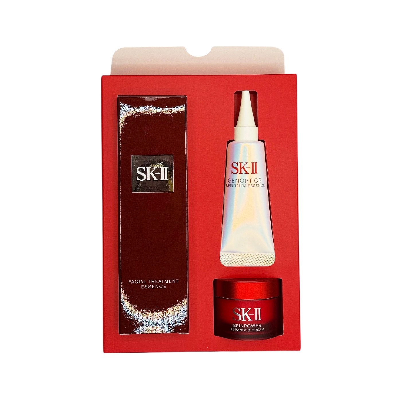 Pitera Best Collection Kit consists of Facial Treatment Essence 75ml + Genoptic InfinitAura Essence 10g + Skinpower Re New Airy Cream 15g image