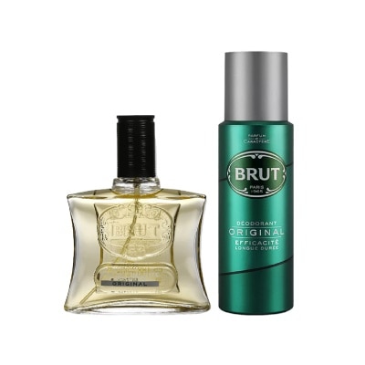 BRUT - The Essence of Man Packset consists of Eau De Toilette Original Spray 100ml + Deodorant Original 200ml image