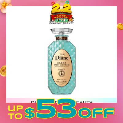 MOIST DIANE Perfect Beauty Extra Fresh & Hydrate Shampoo 450ml