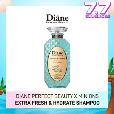 MOIST DIANE Perfect Beauty FT Minions Extra Fresh & Hydrate Shampoo 450ml
