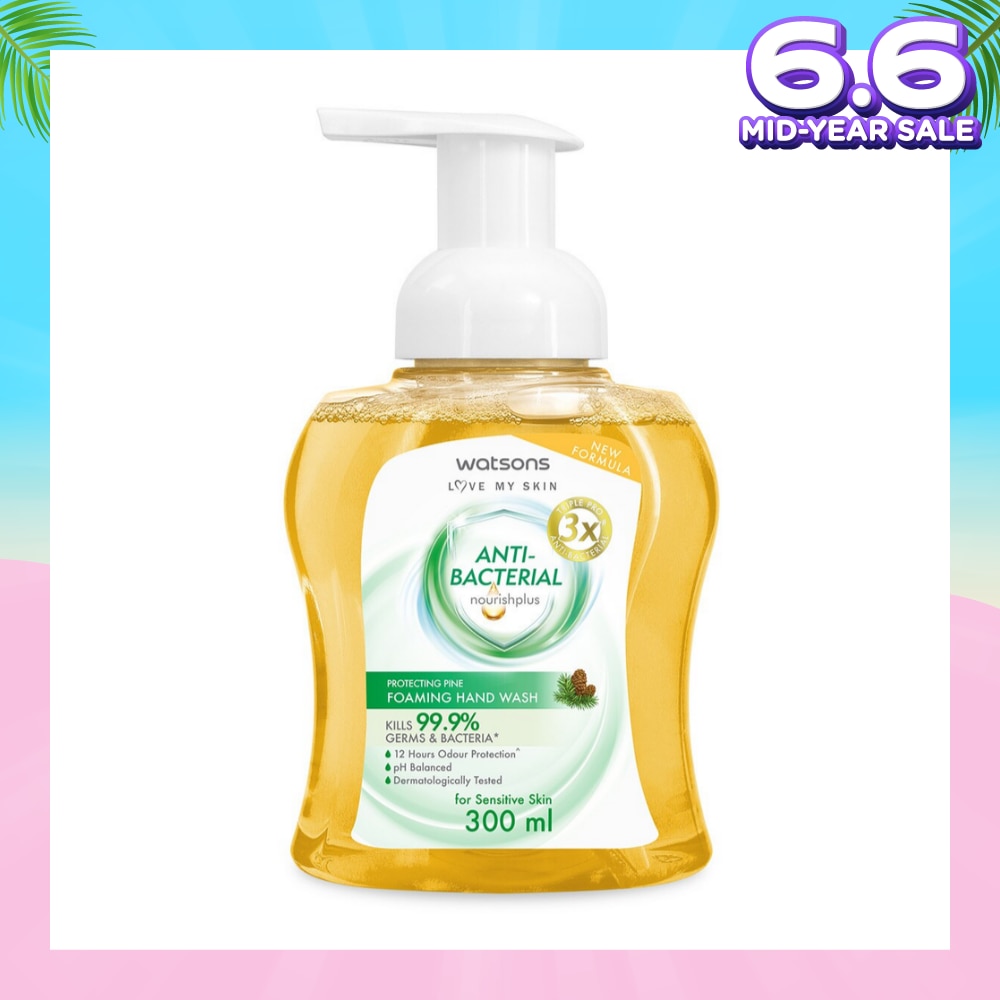 Anti-Bacterial Protecting Fine Foaming Hand Wash (For Sensitive Skin) 300ml