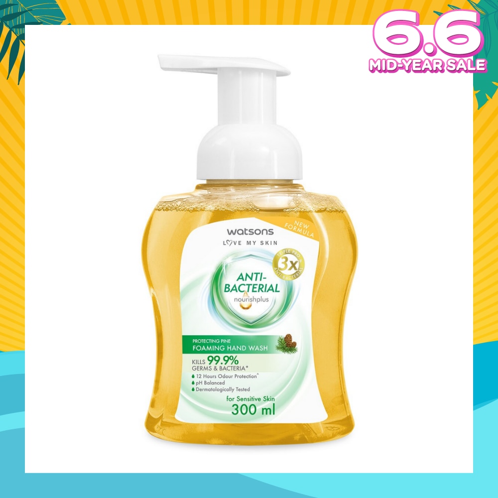 Anti-Bacterial Protecting Fine Foaming Hand Wash (For Sensitive Skin) 300ml