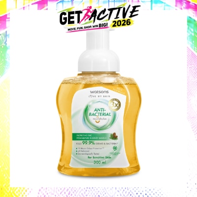 WATSONS - Anti-Bacterial Protecting Fine Foaming Hand Wash (For Sensitive Skin) 300ml image