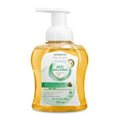 WATSONS Anti-Bacterial Protecting Fine Foaming Hand Wash (For Sensitive Skin) 300ml