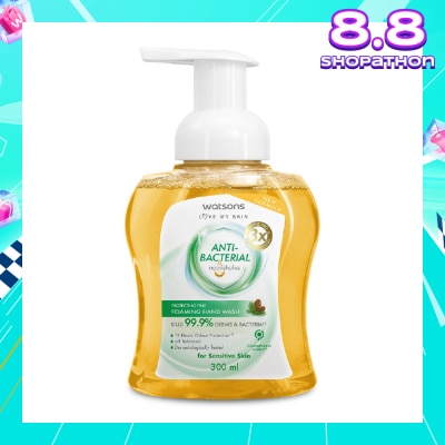 WATSONS Anti-Bacterial Protecting Fine Foaming Hand Wash (For Sensitive Skin) 300ml