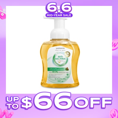 WATSONS - Anti-Bacterial Protecting Fine Foaming Hand Wash (For Sensitive Skin) 300ml