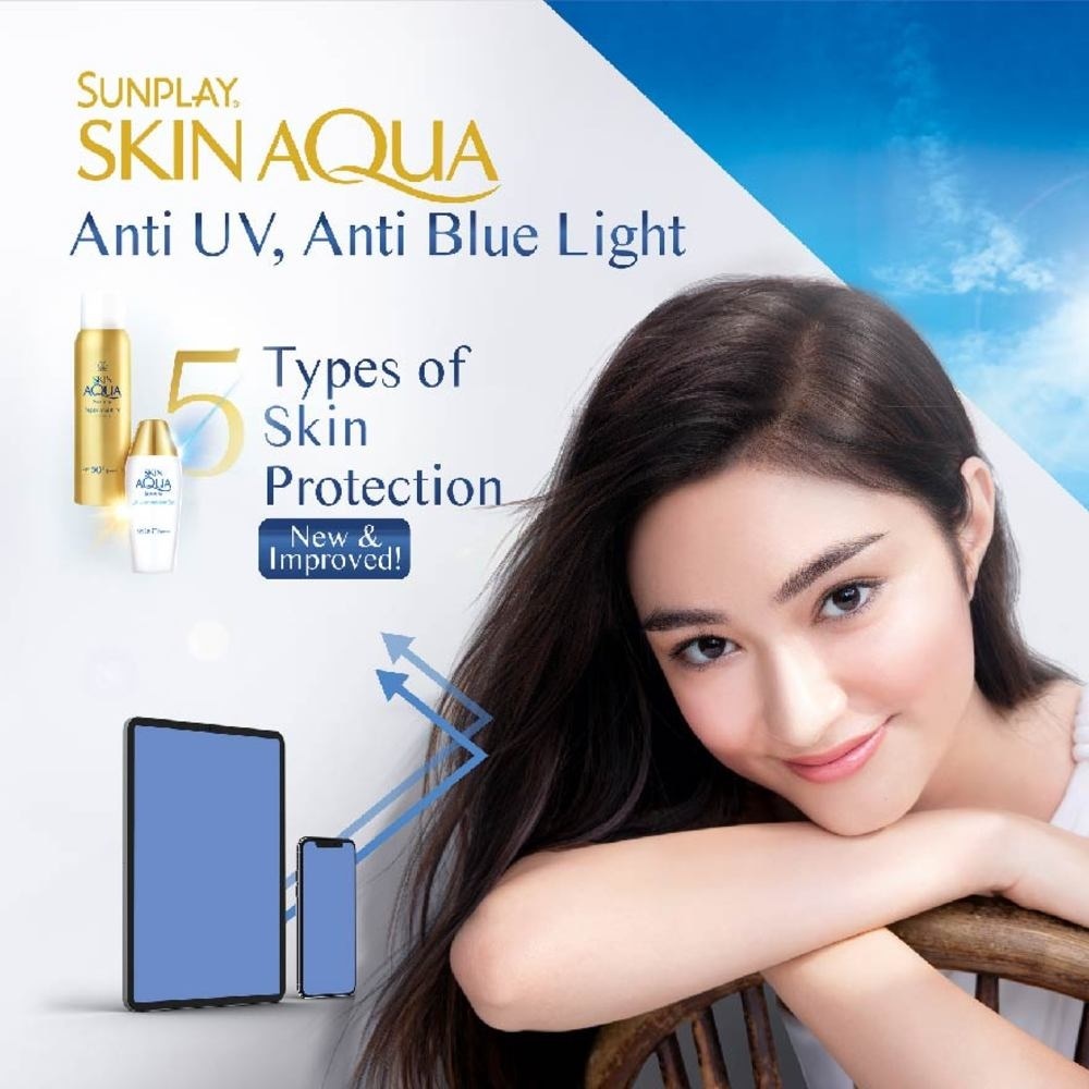 Skin Aqua SM Mist SPF50 (Super Moisturising Sunscreen, Anti- Blue Light, weightless for everyday use, UVA/ UVB Protection) 150g