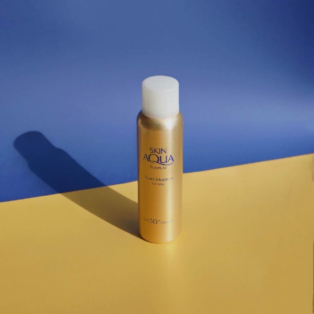 Skin Aqua SM Mist SPF50 (Super Moisturising Sunscreen, Anti- Blue Light, weightless for everyday use, UVA/ UVB Protection) 150g