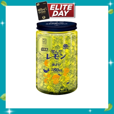 EARTH Mamoroom Essence Insect Repellent & Deodorizing Beads Lemon 500g image