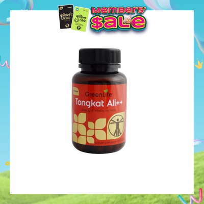 GREENLIFE - Tongkat Ali++ 60 Capsules