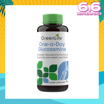 GREENLIFE One A Day Glucosamine Dietary Supplement Tablets (Promote Joint Health & Mobility) 90s