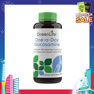 GREENLIFE One A Day Glucosamine Dietary Supplement Tablets (Promote Joint Health & Mobility) 90s