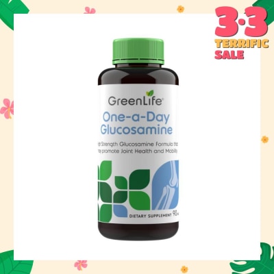 GREENLIFE One A Day Glucosamine Dietary Supplement Tablets (Promote Joint Health & Mobility) 90s