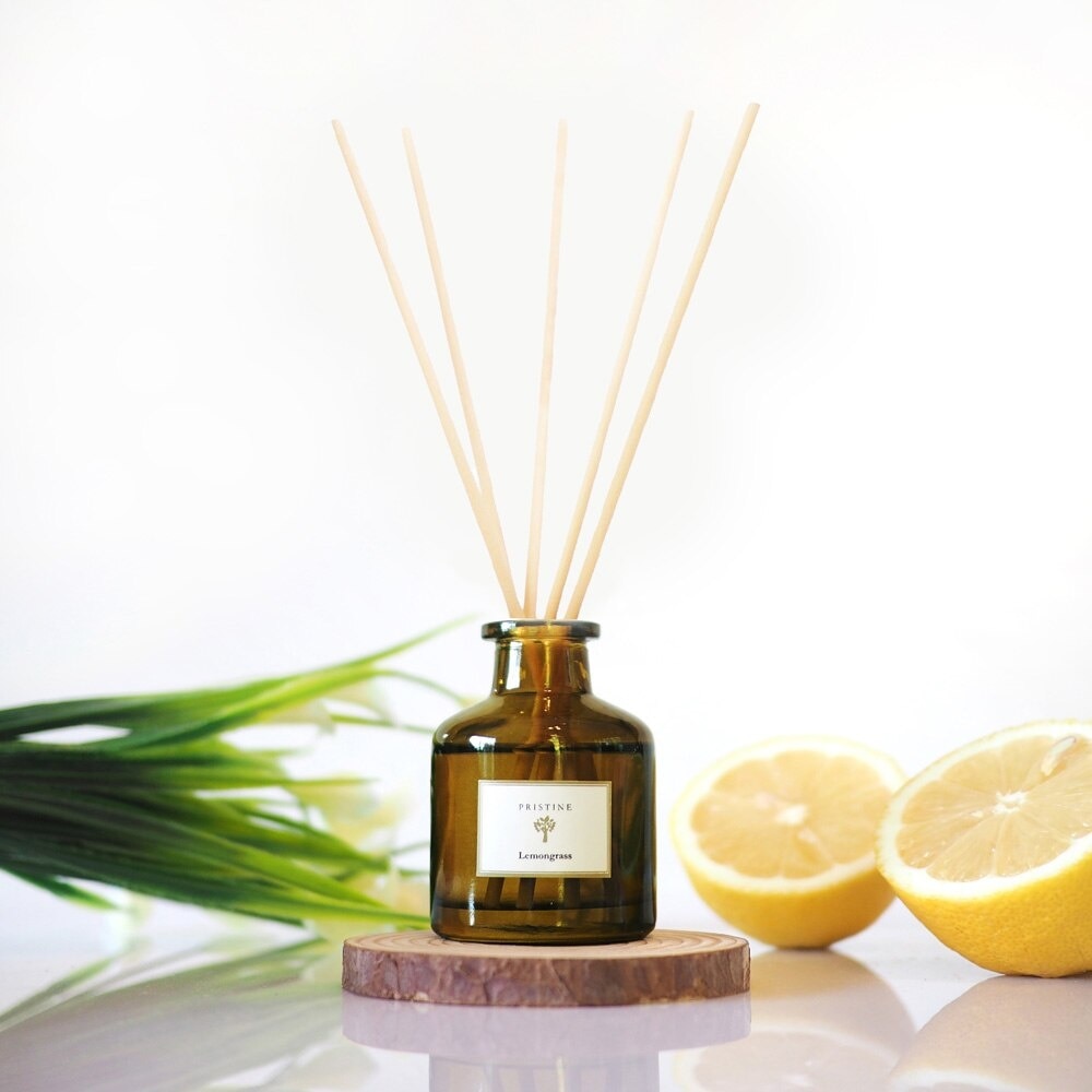 Reed Diffuser Garden Series Lemongrass (For Refreshing, Repels Insect & Mosquitos) 50ml