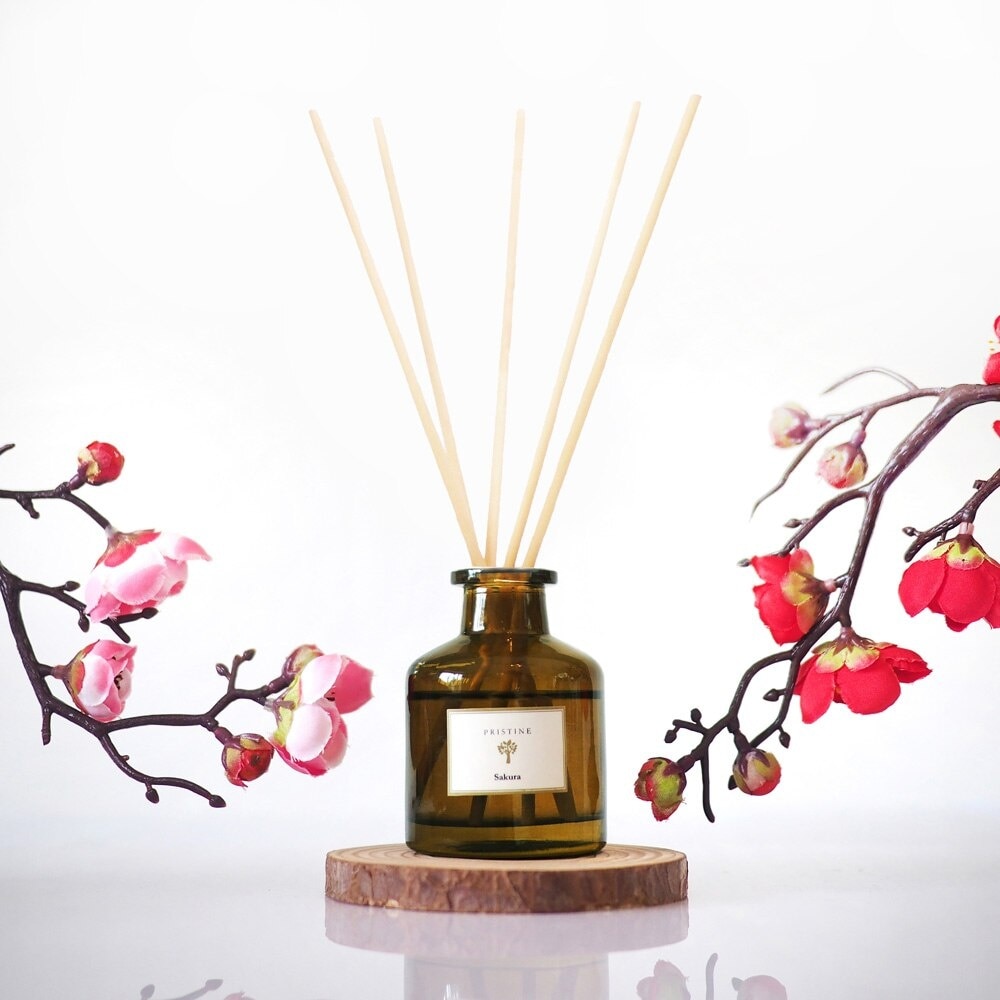 Reed Diffuser Garden Series Sakura (For Purifying & Rich In Antioxidant) 50ml